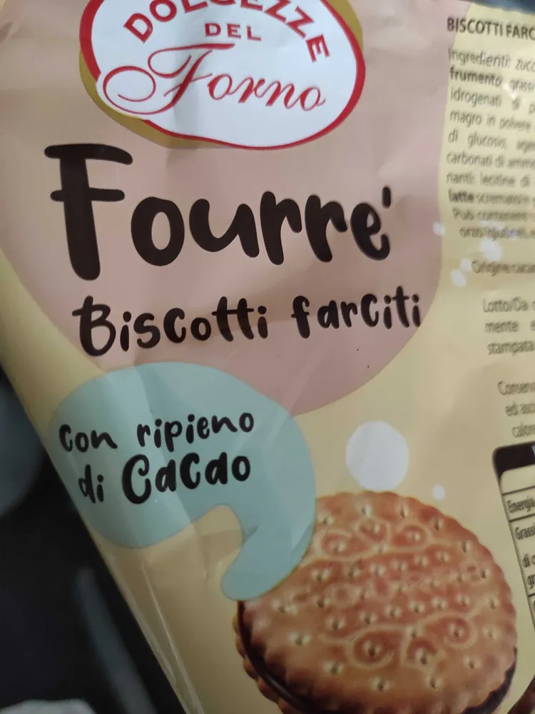 Fourrè Biscotti farciti