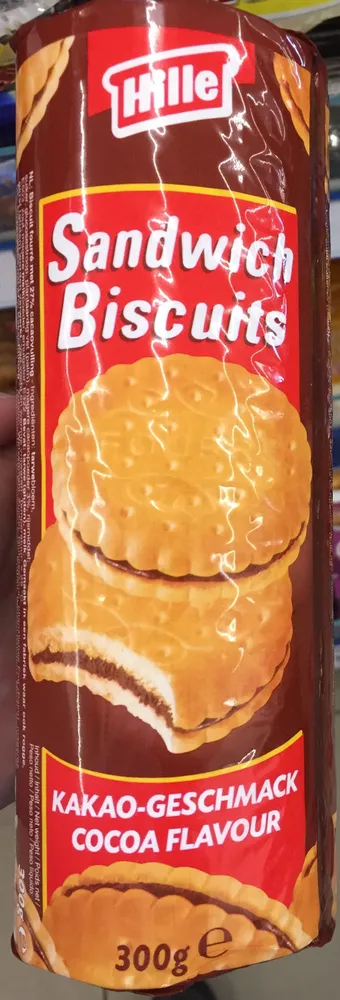 Sandwich biscuits cacao
