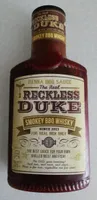The real reckless duke smokey bbq whisky
