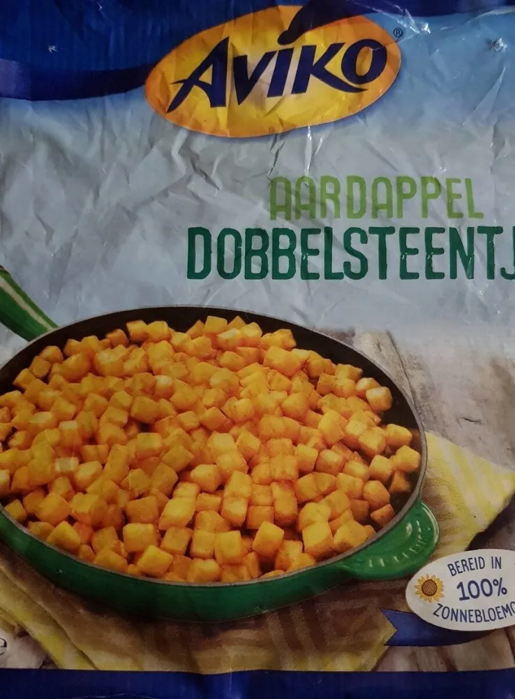 Aardappel dobbelsteentjes