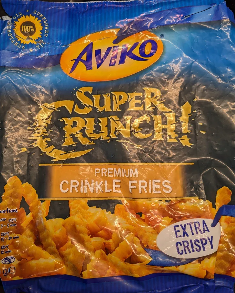 Super Crunch! Premium Crinkle Fries