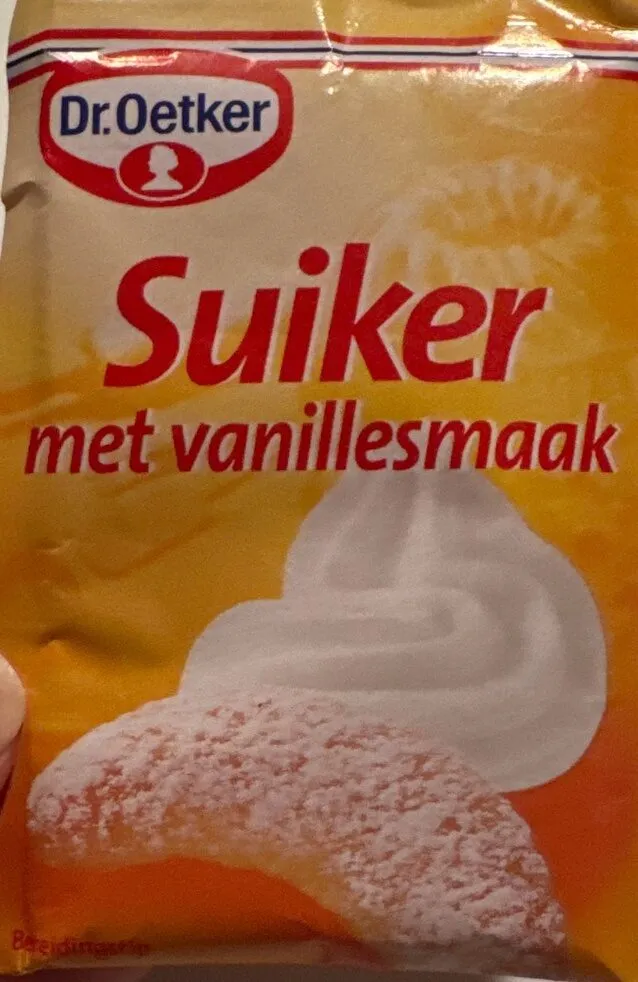 Suiker met vanillesmaak
