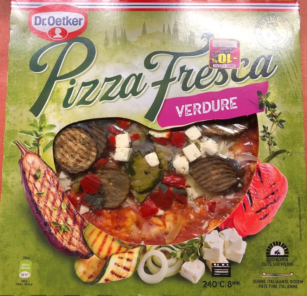 Pizza Fresca Verdure