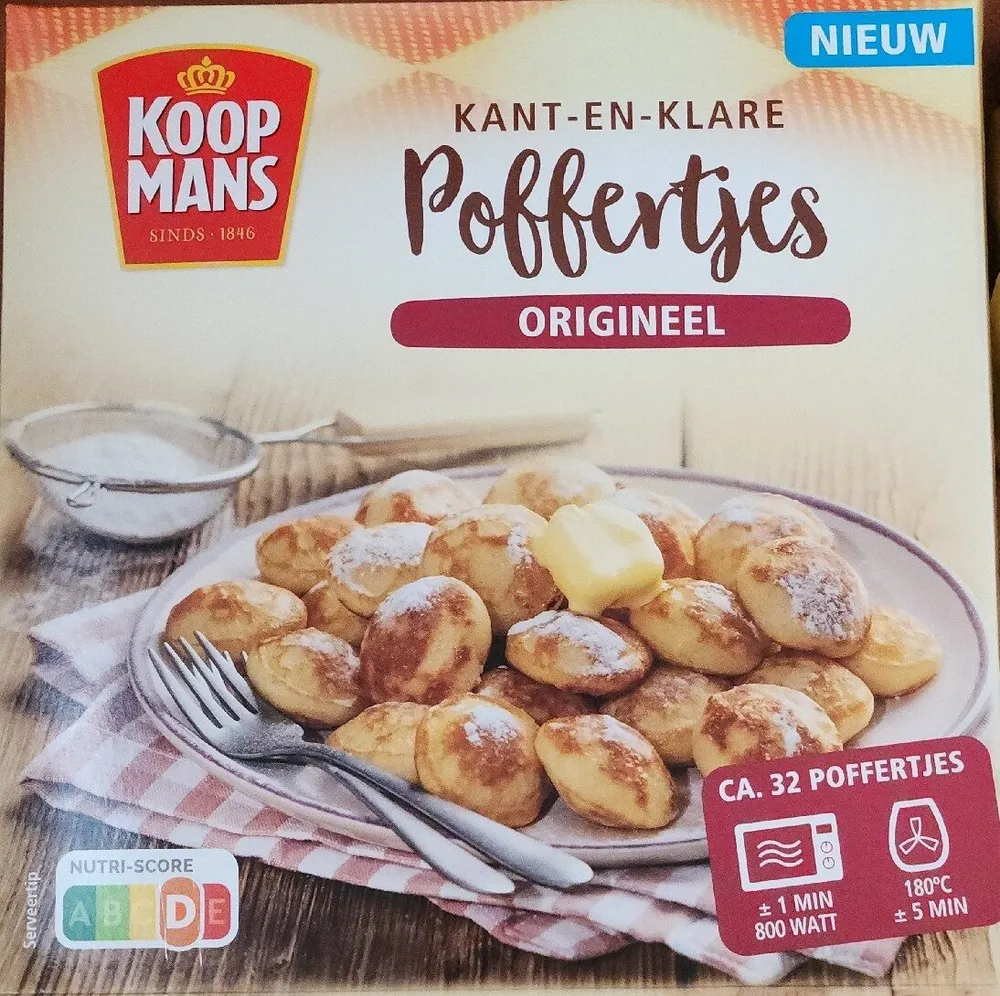 Koopmans Poffertjes Origineel Vriesvers 272g