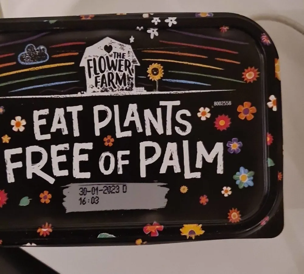 Eat plants free of palm