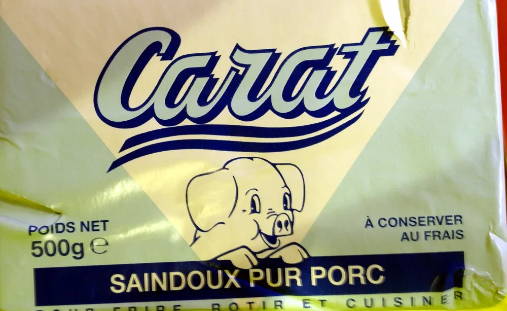 Saindoux pur porc