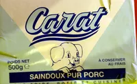 Saindoux pur porc