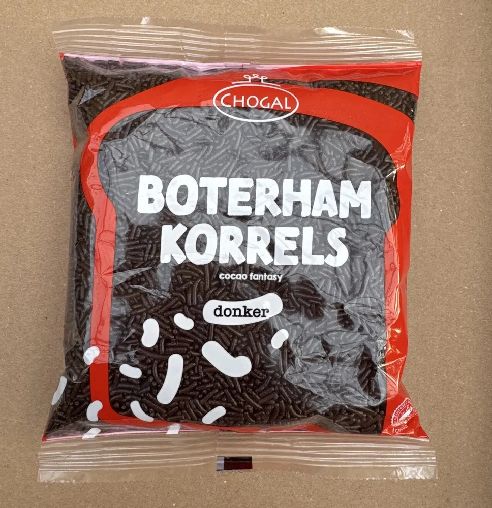 Boterham Korrels Donker