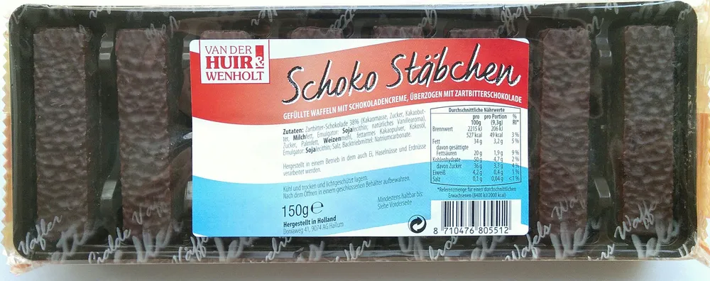 Schoko Stäbchen