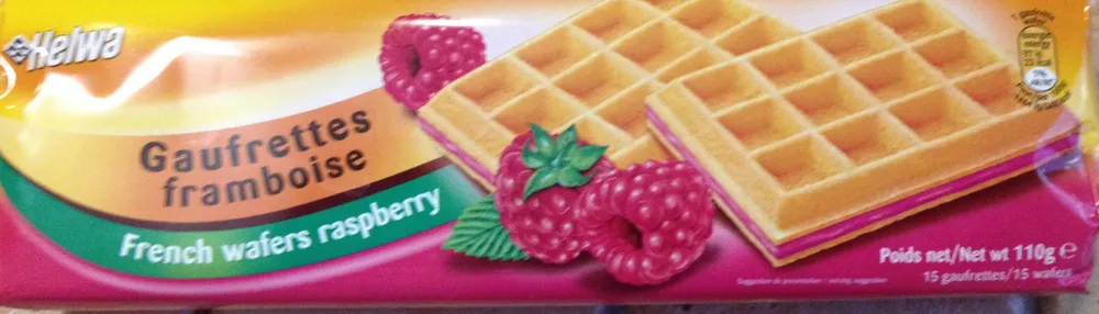 Gaufrettes framboise