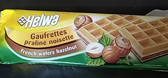 Gaufrettes pralinés et Noisettes 15 gaufrettes
