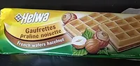Gaufrettes pralinés et Noisettes 15 gaufrettes