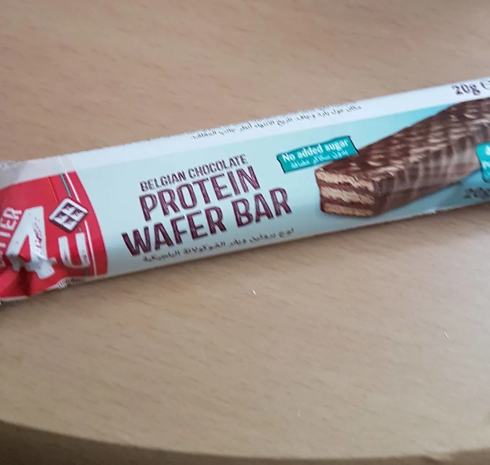 Protein wafer bar