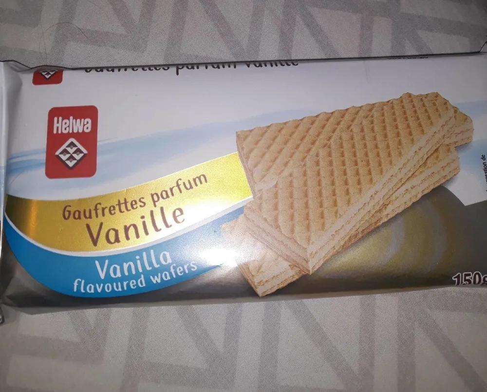 Gaufrette parfum vanille