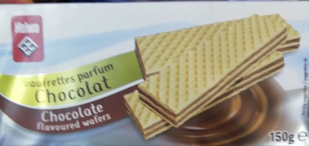 Gaufrettes parfum chocolat