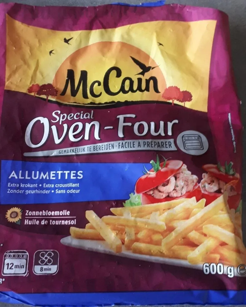 Allumettes Mc Cain Oven-four