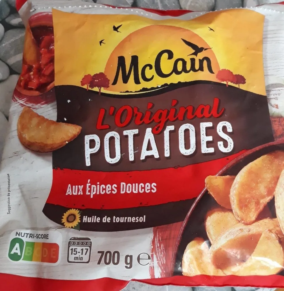 L'original POTATOES aux épices douces
