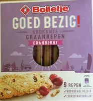 Bolletje krokante graanrepen