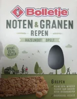 Noten & Granen repen - Hazelnoot & Spelt