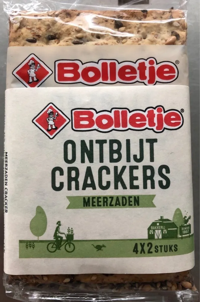 Ontbijt crackers meerzaden