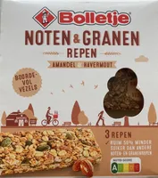 Noten & granen repen amandel & havermout