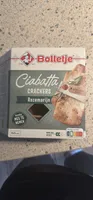 Ciabatta tussendoor crackers