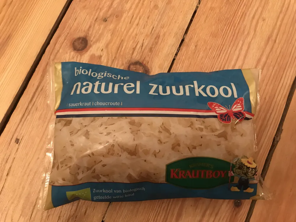 Biologische naturel zuurkool