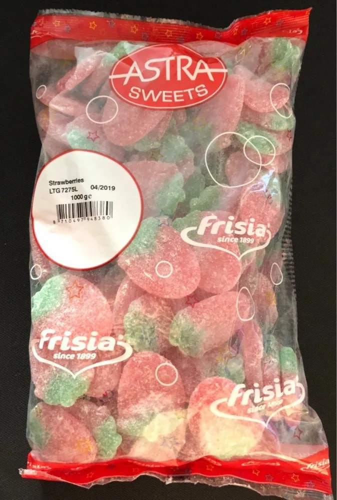 Astra Sweets Fraises Sucré 11G 1KG