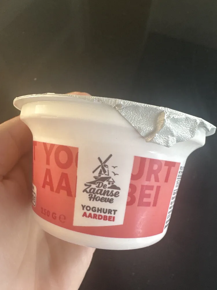 Yoghurt aardbei