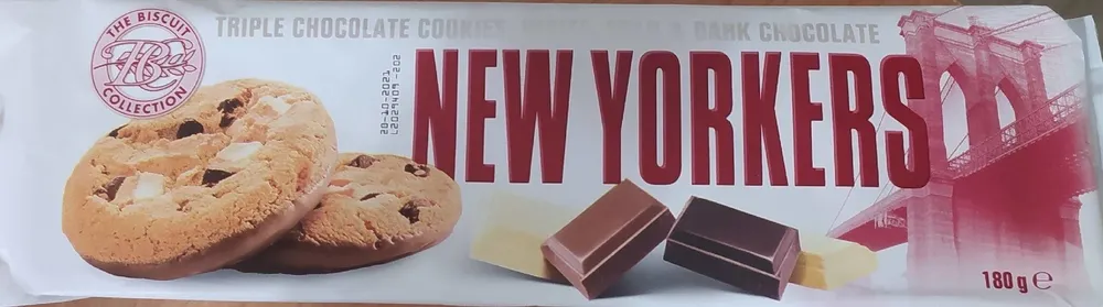 Triple chocolate cookies
