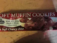 Soft Muffin Cookies with 30% Milk, Dark & White Chocolate