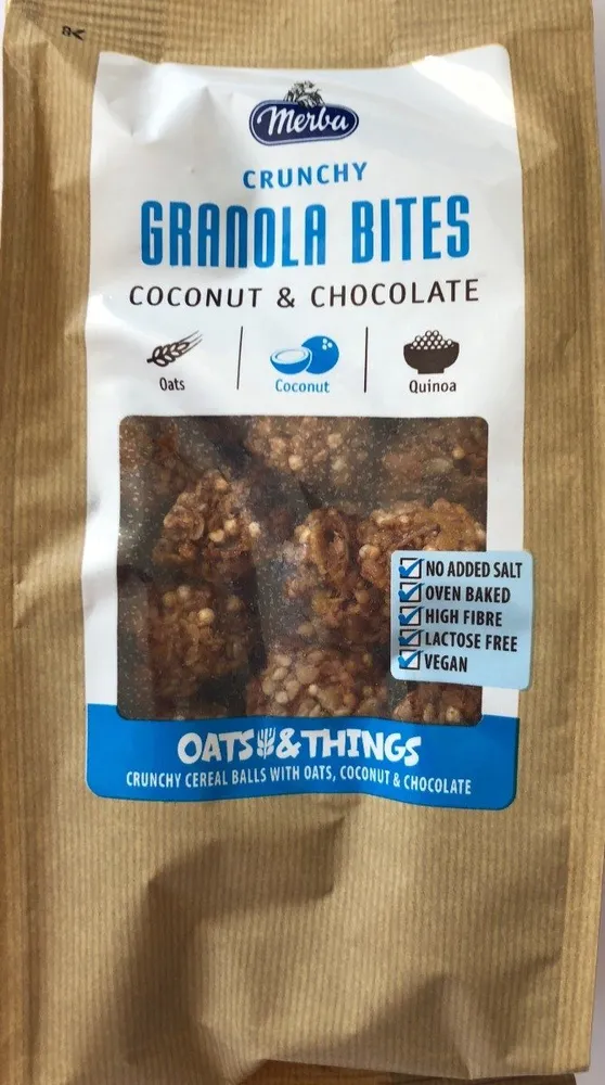 Granola bites coco chocolate
