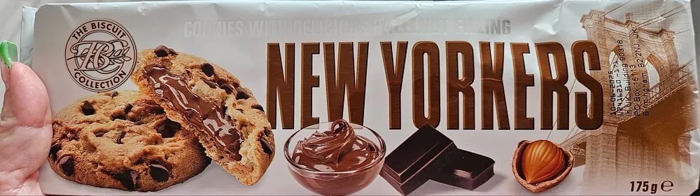 COOKIES - Fourrage aux noisettes & chocolat