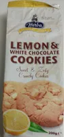Galletas de limón con chocolate blanco