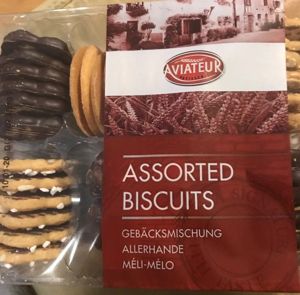 Aviateur Assortiment De Biscuits Ass. 8X300G