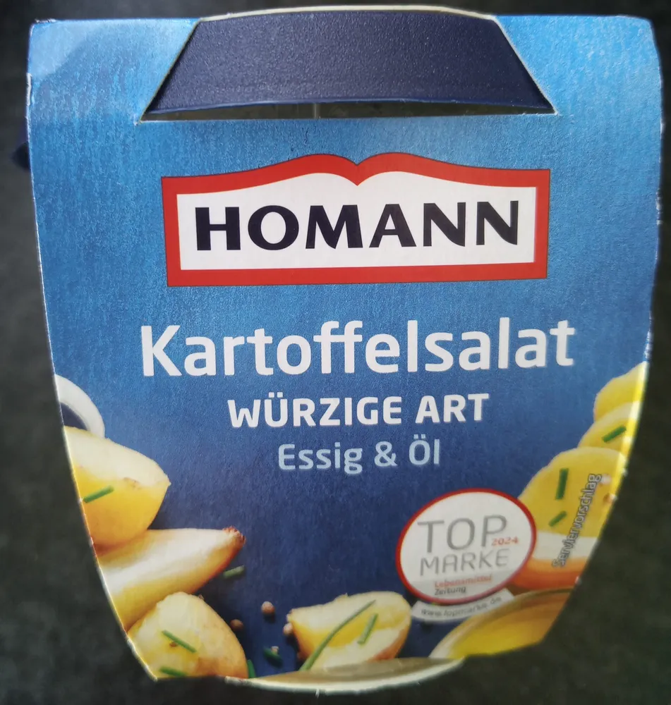 Würziger Kartoffelsalat mit Essig & Öl