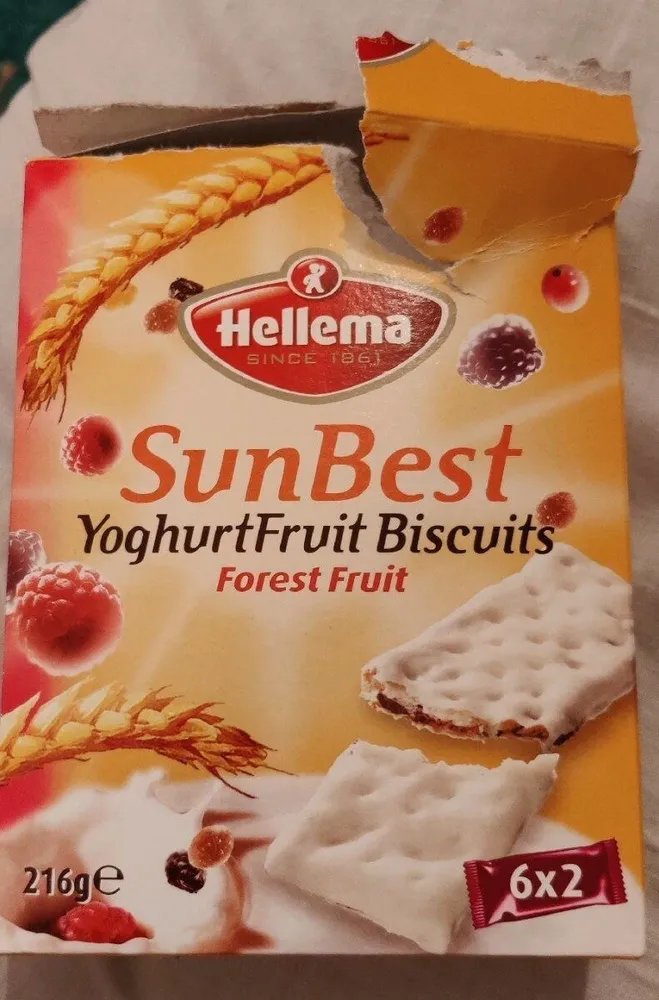 SunBest, yoghurtFruit Biscuits