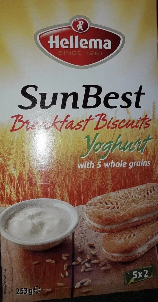 Hellema Sunbest Breakfast Biscuits Yoghurt With 5 Whole Grain