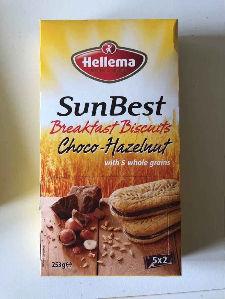 Hellema Sunbest Breakfast Biscuits Choco-hazelnut