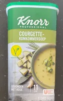 Courgette-komkommersoep