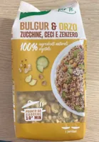 Bulgur & Orzo zucchine, ceci e zenzero