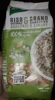 Riso integrale e grano saraceno asparagi e limone