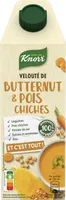 Knorr Soupe Liquide Velouté de Butternut & Pois Chiches 750ml