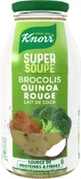 Knorr Soupe Brocolis Quinoa Rouge Lait de Coco Bouteille de 450ml