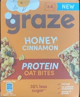Honey cinnamon protein oat bites