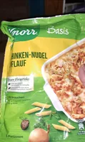 Schinken Nudelauflauf