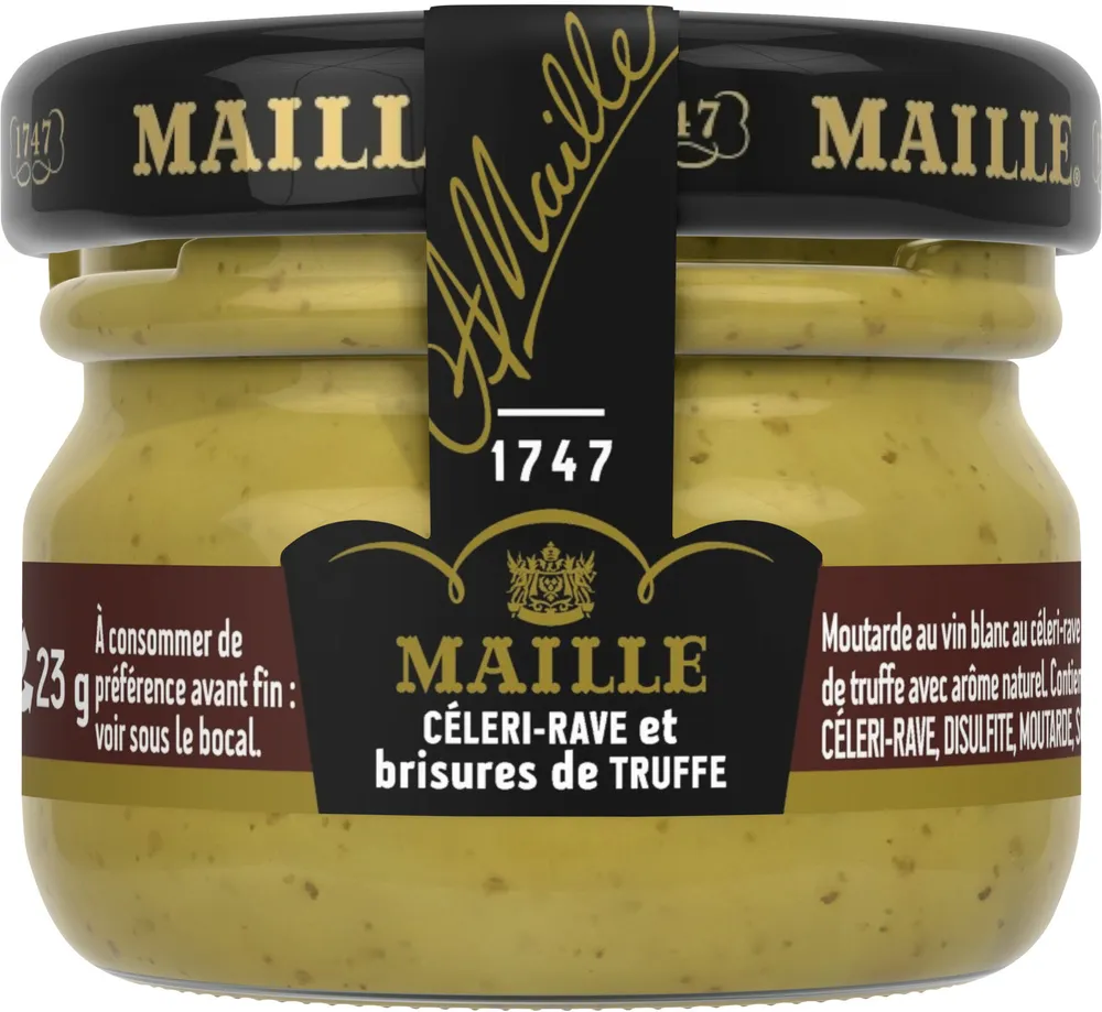 Maille Mini Moutarde au vin blanc Céleri et Brisures de Truffes 23g