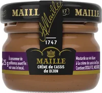 Maille Mini Moutarde au vin blanc Crème de Cassis de Dijon