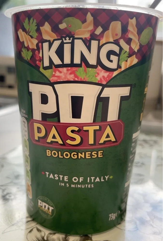 King pot pasta bolognese