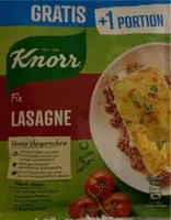 Knorr fix lasagne